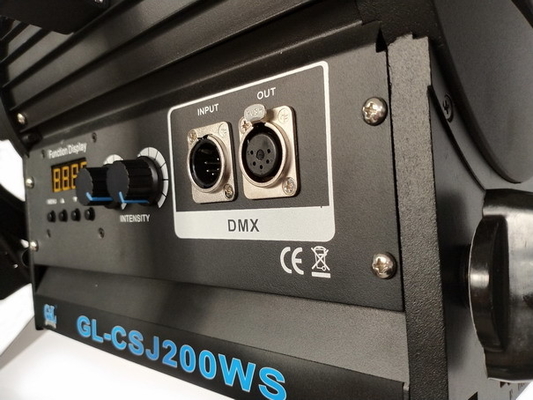 GENERALINK 200W LED 프레스넬 라이트 낮 빛 배터리 영화 및 스튜디오 조명을위한 전력 ((극 조작 요크) 협력 업체