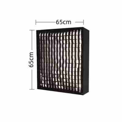 Portable Roll-up LED Light Adjustable Color Temperature 3200K-5600K Remote Control 200W Grid Softbox for Photography Live 공급자