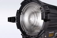 텔레비전 스튜디오 점화를 위한 텅스텐 보충 200W LED 프레넬 가벼운 높은 TLCI/CRI 협력 업체