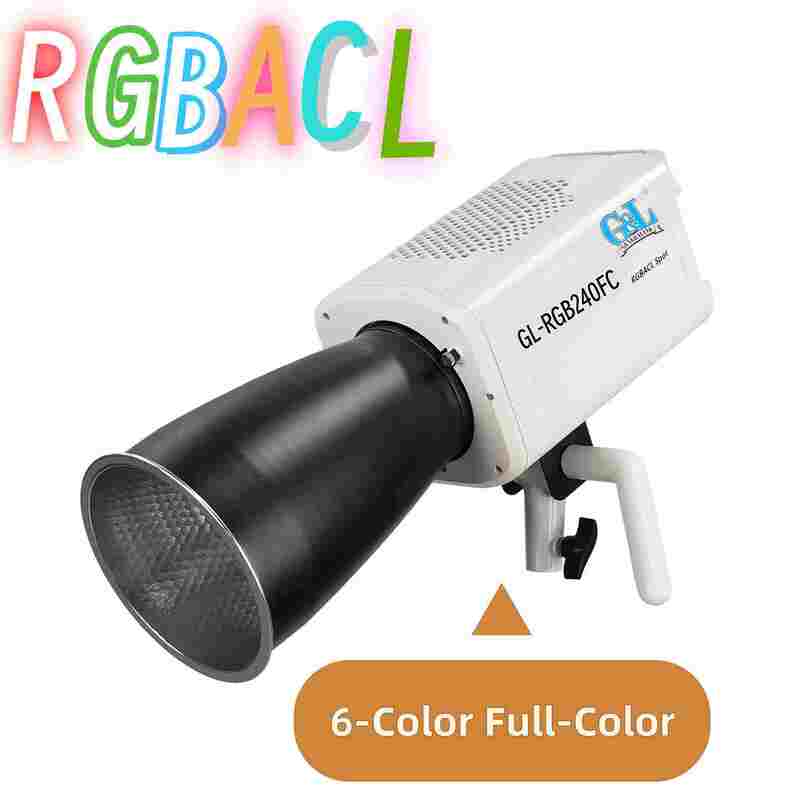 RGB 6-Color Full-Color Spotlight for Film Lighting/RGB/Bluetooth control/6in1 공급자
